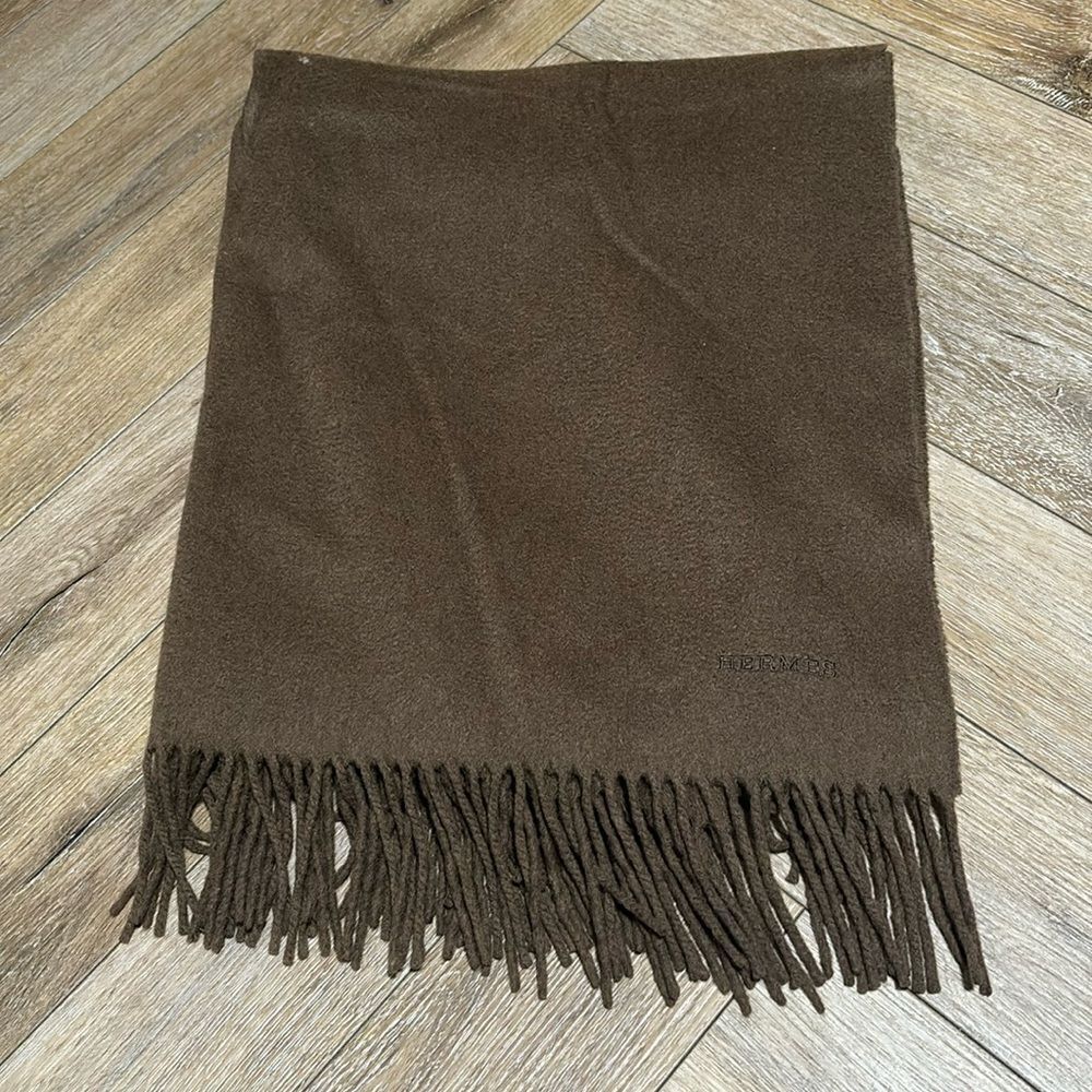 Hermes Cashmere Scarf